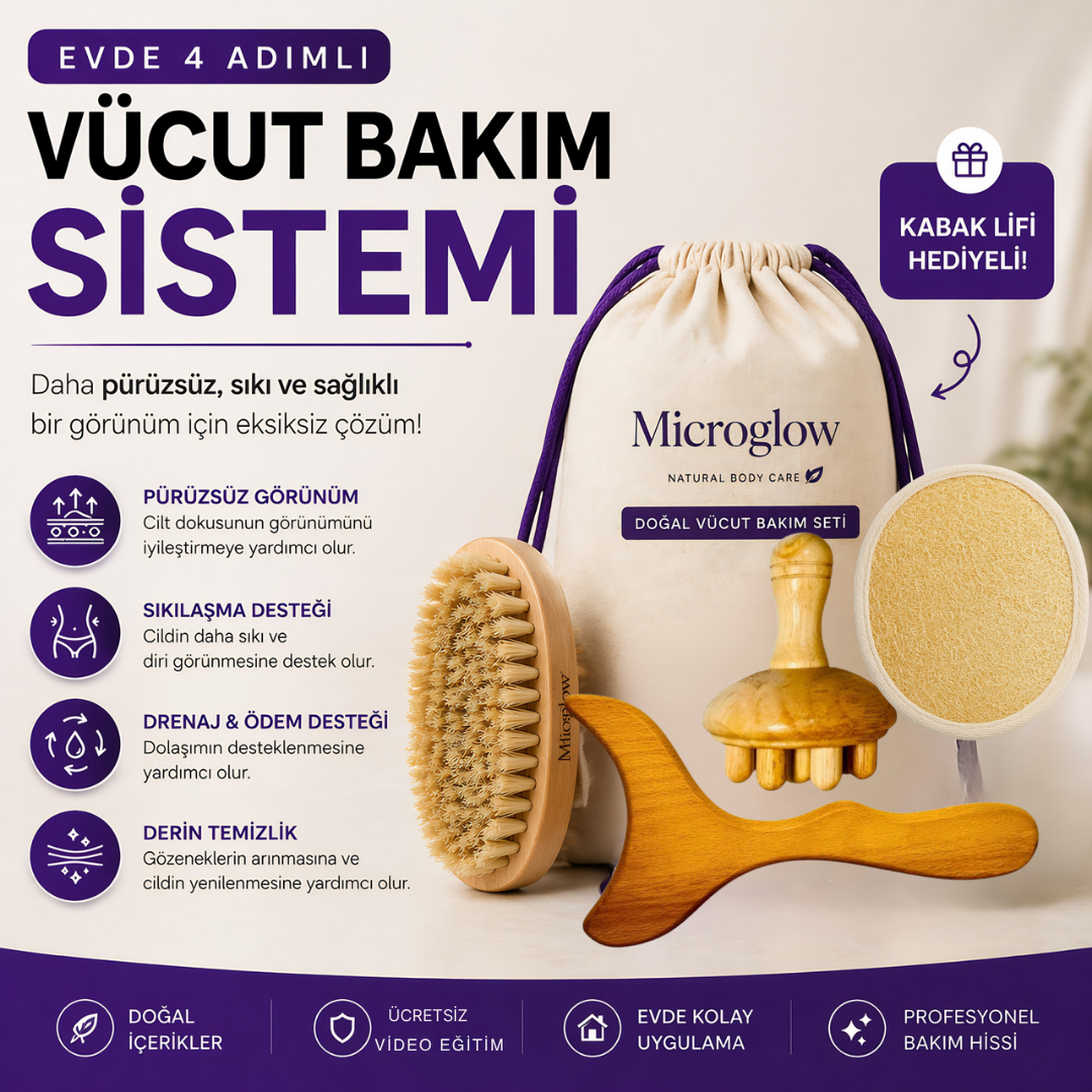MicroGlow Doğal Vücut Bakım Seti