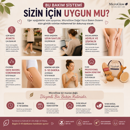MicroGlow Doğal Vücut Bakım Seti
