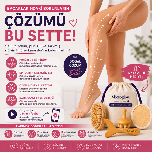 MicroGlow Doğal Vücut Bakım Seti