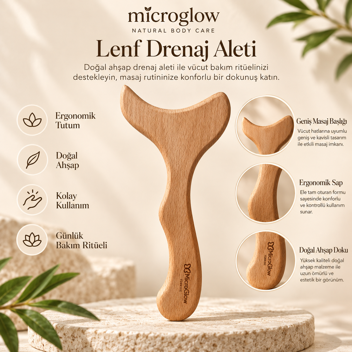MicroGlow Body Ritual  4’lü Doğal Vücut Bakım Seti