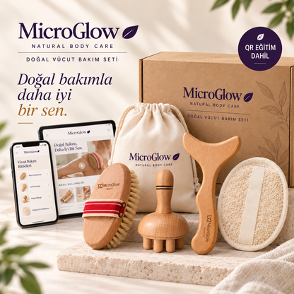 MicroGlow Body Ritual  4’lü Doğal Vücut Bakım Seti