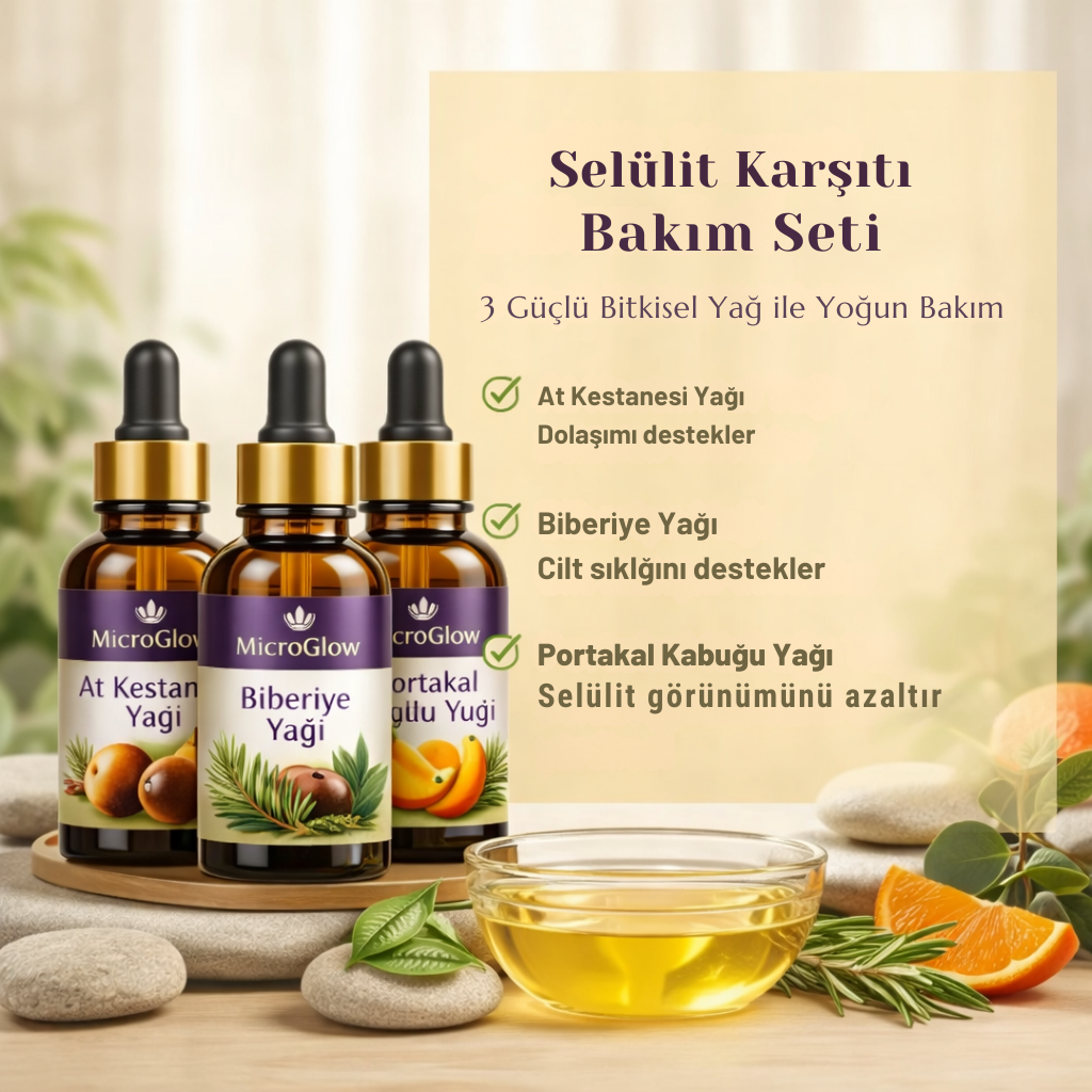 MicroGlow™  Anti Selülit Yağ Seti 80 ML